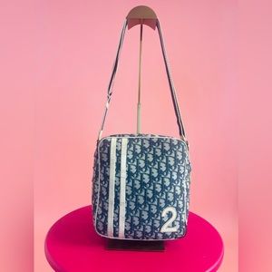 Authentic Vintage Christian Dior Trotter Diorissimo Monogram Crossbody Bag
